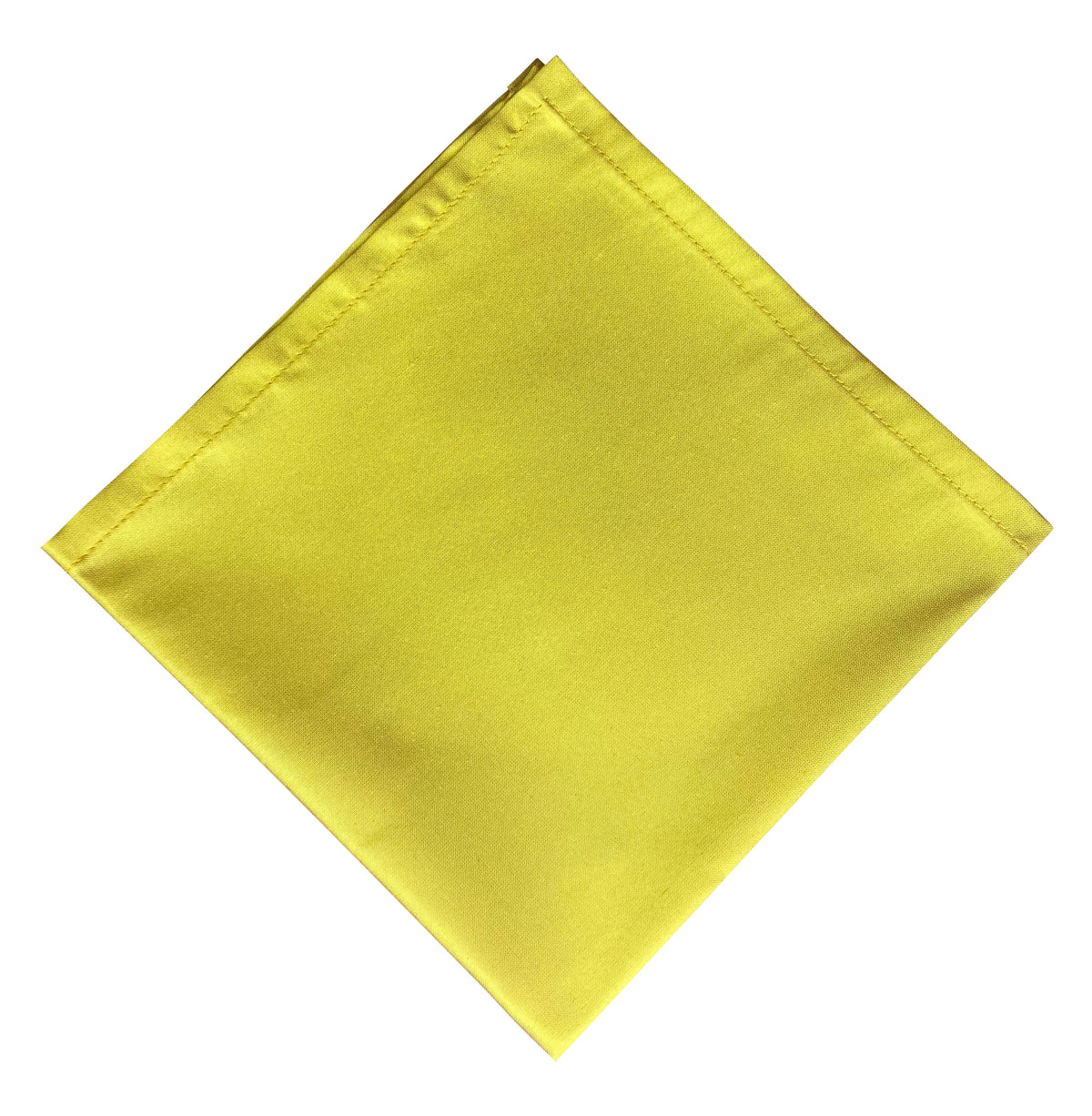 buttercup yellow pure silk pocket square